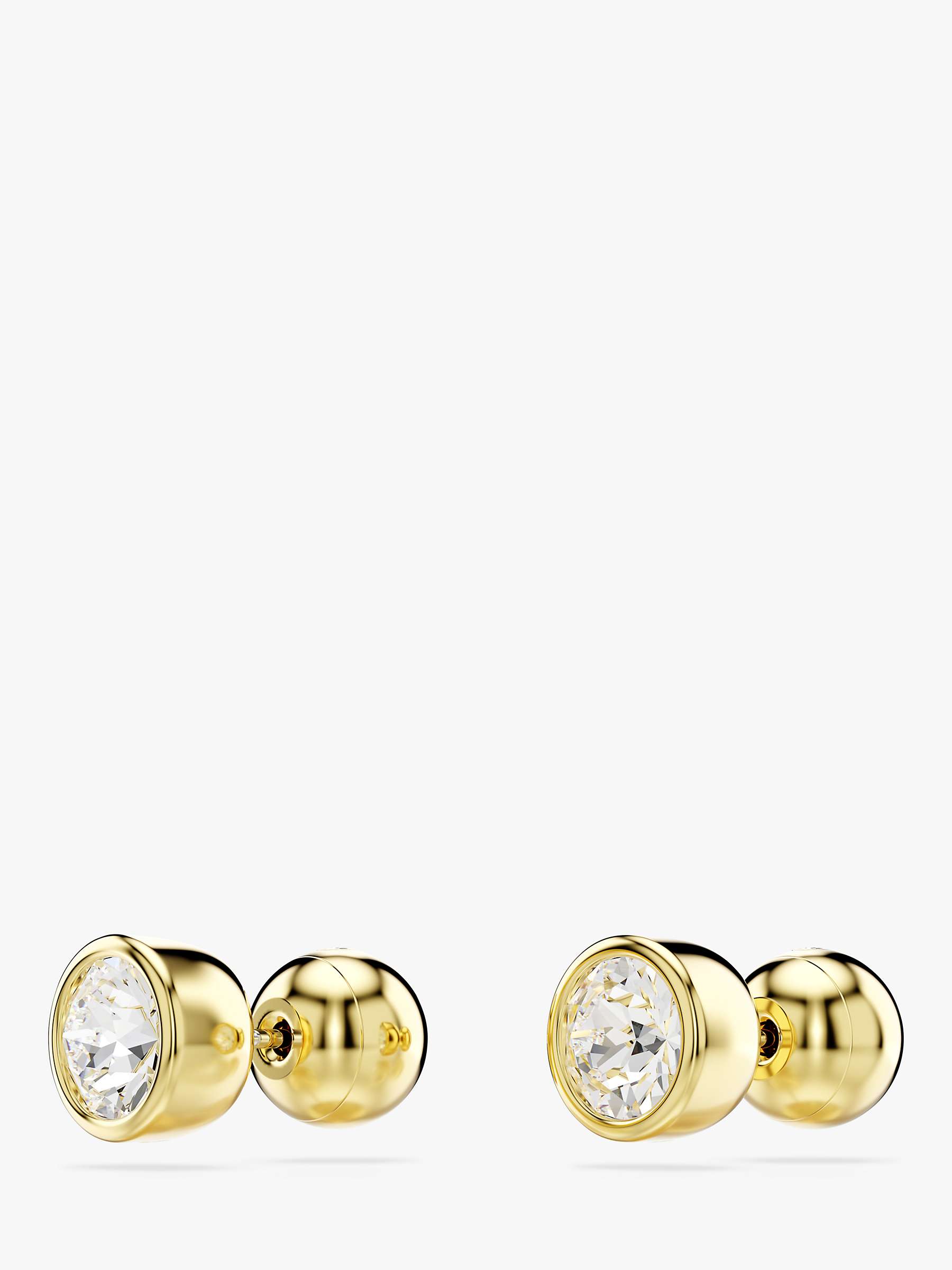 Buy Swarovski Imber Crystal Stud Earrings, Gold Online at johnlewis.com