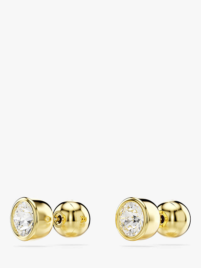 Swarovski Imber Crystal Stud Earrings, Gold
