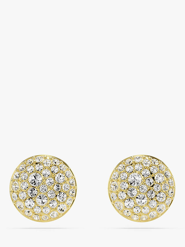 Swarovski Meteora Crystal Stud Earrings, Gold