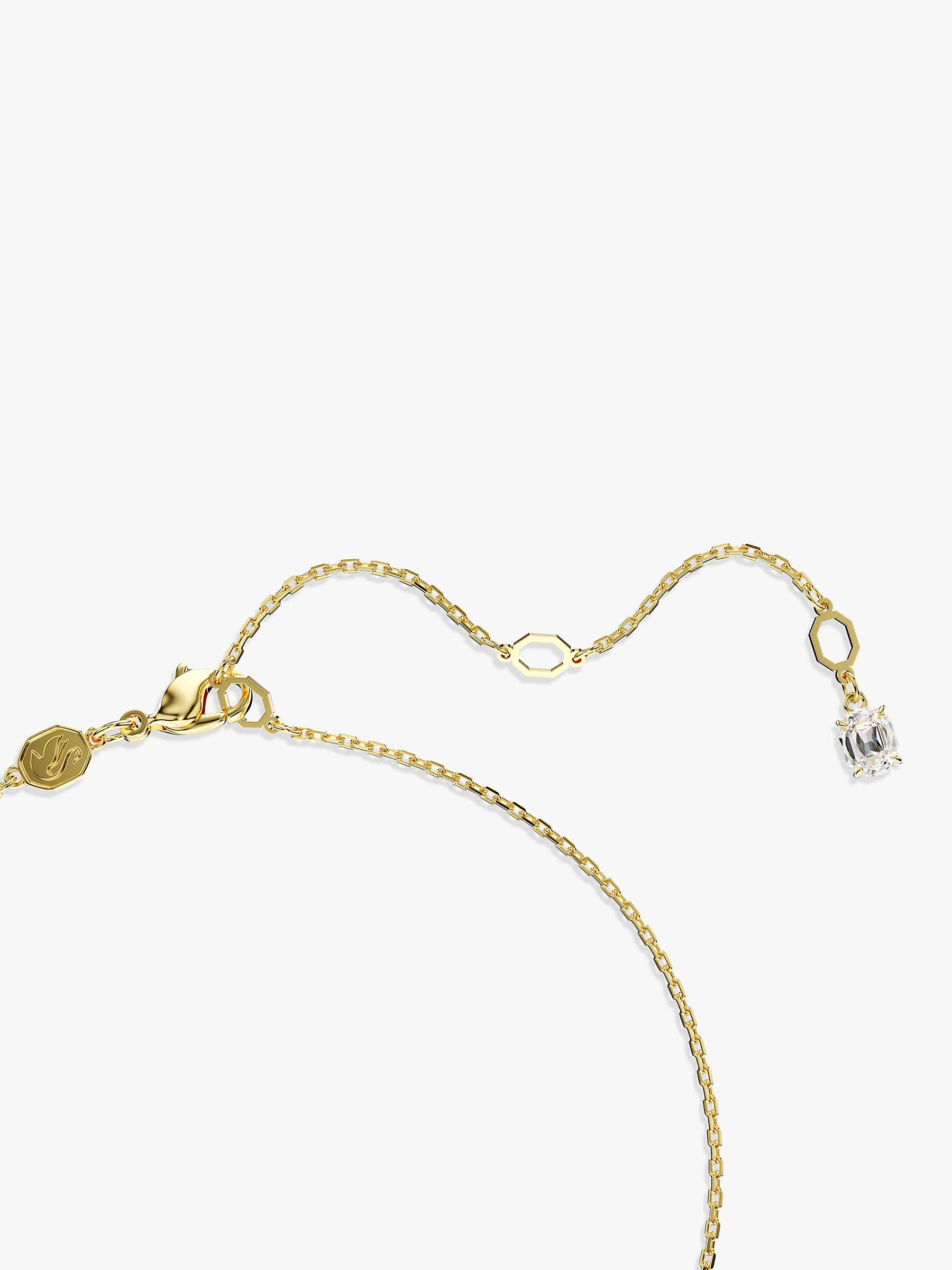 Buy Swarovski Imber Crystal Pendant Necklace, Gold Online at johnlewis.com