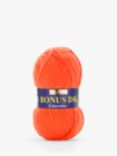 Hayfield Bonus DK Knitting Yarn, 100g, Bright Orange