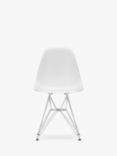 Vitra Eames RE DSR Recycled Plastic Chair, Chrome Legs