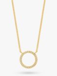 DPT Antwerp Mars Diamond Pendant Necklace, Gold