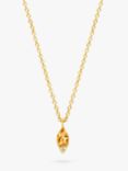 Diamanti Per Tutti Limone Citrine & Diamond Pendant Necklace, Gold