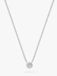 DPT Antwerp Galaxy Diamond Pendant Necklace, Silver