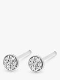 Diamanti Per Tutti First Round Diamond Stud Earrings