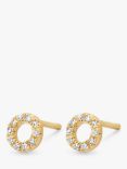 Diamanti Per Tutti Small Circle of Life Stud Earrings