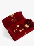 Diamanti Per Tutti Case Travel Jewellery Box, Red