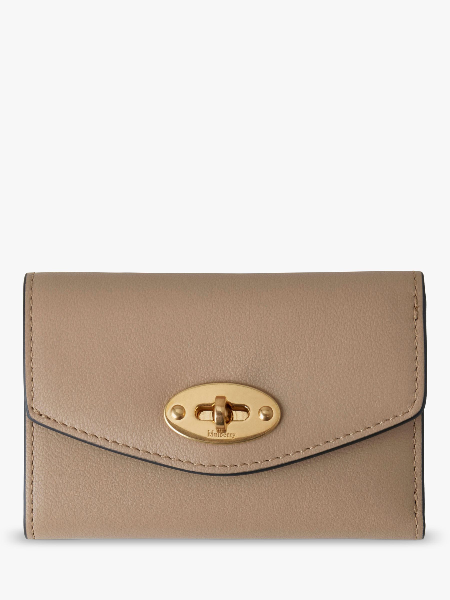 Buy Mulberry Darley Folded Multi-Card Wallet, Maple Online at johnlewis.com