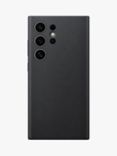Samsung Galaxy S24 Ultra Vegan Leather Case, Black
