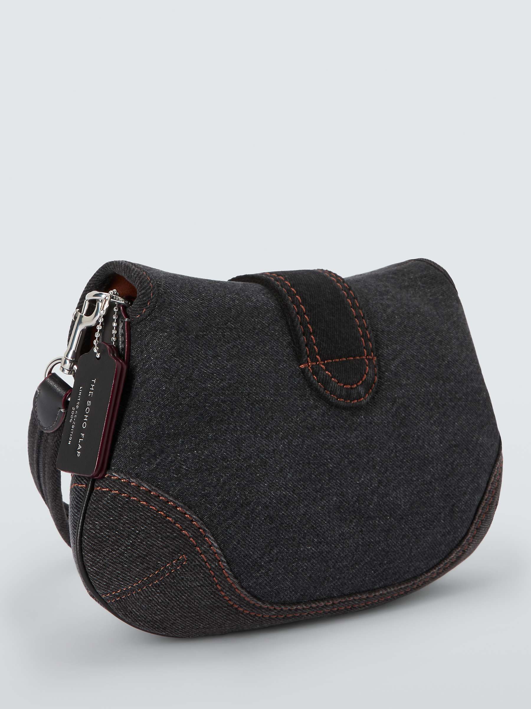 Buy Coach Soho Shoulder Bag, Black/Multi Online at johnlewis.com