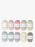 Rico Design Nilli Nilli Yarn, Pack of 10, Pastel