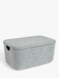 John Lewis ANYDAY Felt Lidded Storage Box