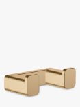 hansgrohe AddStoris Wall Mounted Double Hook, Brushed Bronze