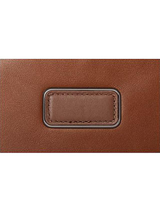 TUMI Sycamore Slim Leather Briefcase, Cognac