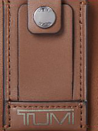 TUMI Sycamore Slim Leather Briefcase, Cognac