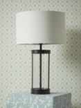 Laura Ashley Harrington Small Table Lamp, Black