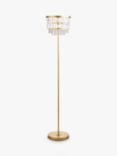 Laura Ashley Rhosill Floor Lamp, Matt Antique Brass