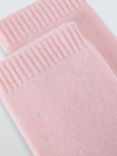 John Lewis Cashmere Gloves, Light Pink