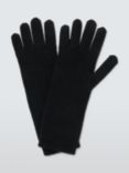 John Lewis Cashmere Gloves, Black