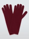 John Lewis Cashmere Gloves, Berry