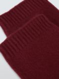 John Lewis Cashmere Gloves, Berry