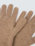 John Lewis Cashmere Gloves, Camel