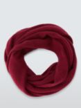 John Lewis Plain Cashmere Snood, Berry