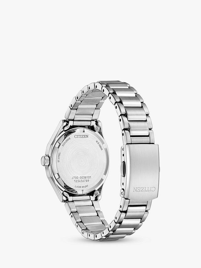 Citizen Ring Solar Women's Ring Solar Eco-Drive Bracelet Strap Watch, Blue FE2110-81L