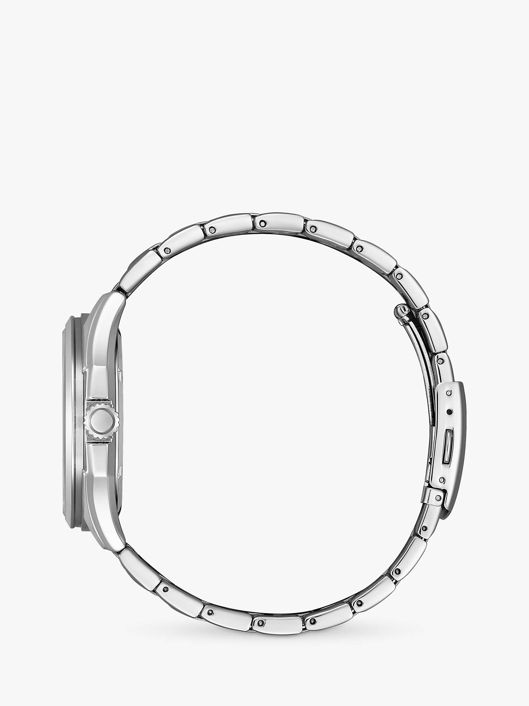 Buy Citizen Men's Ring Solar Eco-Drive Bracelet Strap Watch Online at johnlewis.com