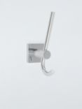 John Lewis Lux Robe Hook, Silver