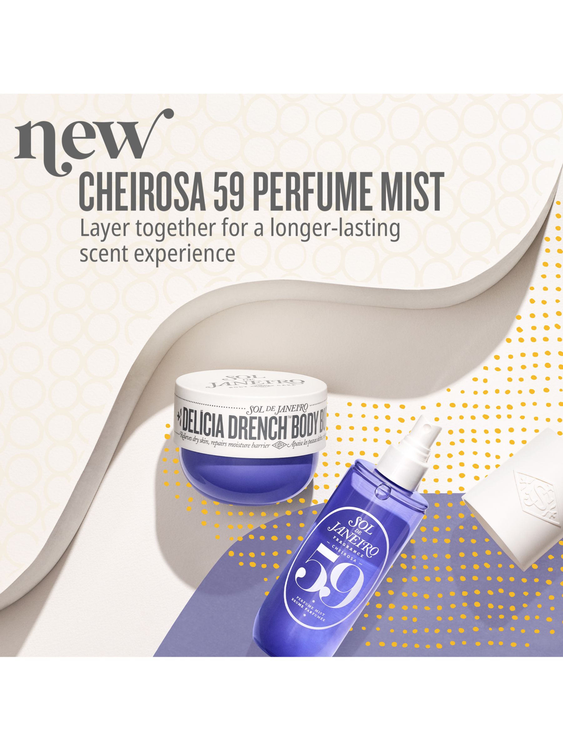 Sol de Janeiro Cheirosa 59 Delícia Drench™ Perfume Mist, 240ml 5
