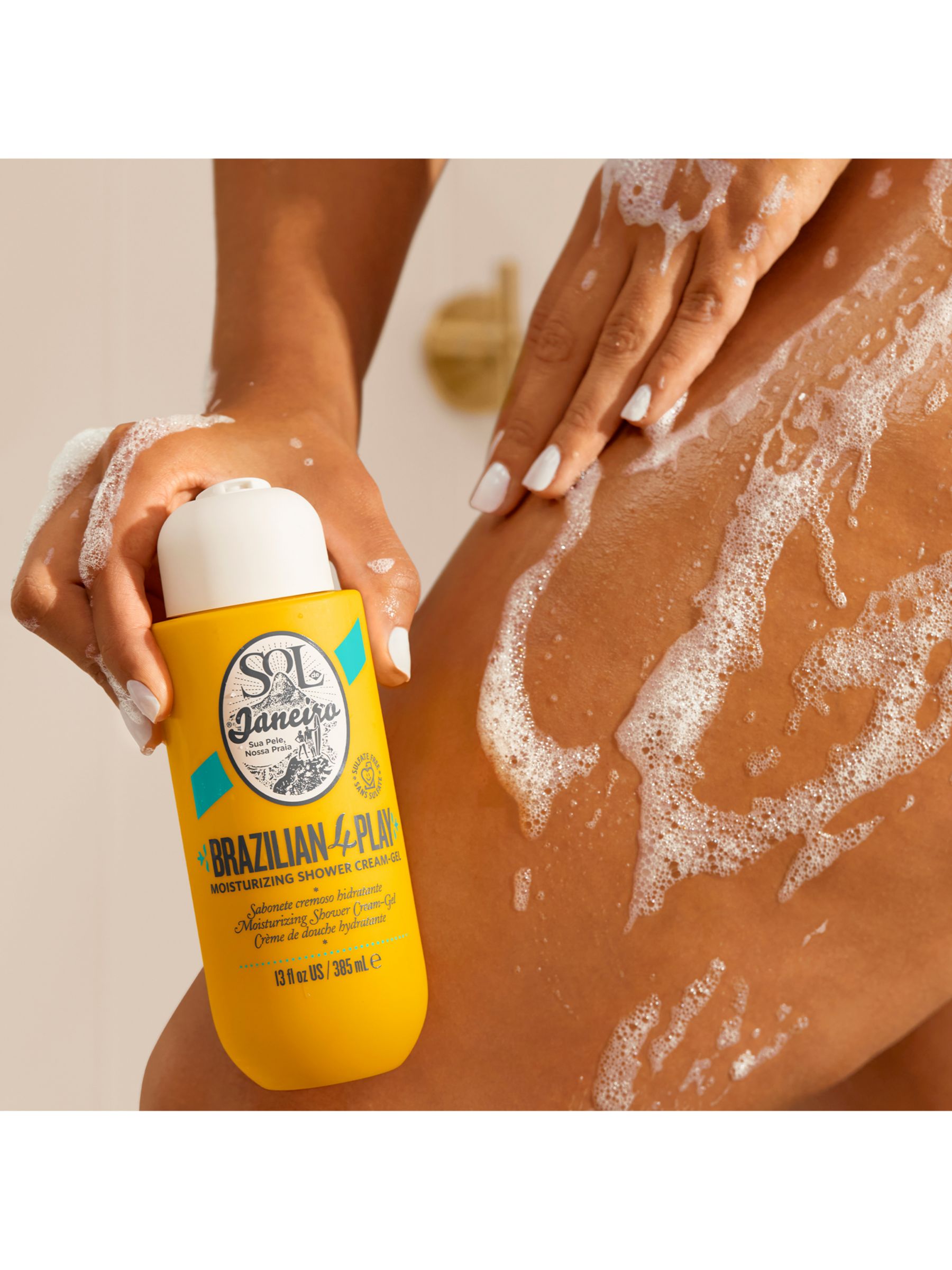 Sol de Janeiro Brazilian 4 Play Moisturising Shower Cream-Gel, 90ml