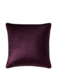 Laura Ashley Nigella Cushion, Blackberry