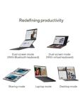 ASUS ZenBook Duo Dual Screen Laptop, Intel Core Ultra 9 Processor, 32GB RAM, 2TB SSD, 14” OLED  3K Touchscreen, Arctic Grey