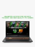 ASUS TUF A17 Gaming Laptop, AMD Ryzen 5 Processor, 16GB RAM, 512GB SSD, RTX 2050, 17.3" Full HD, Black