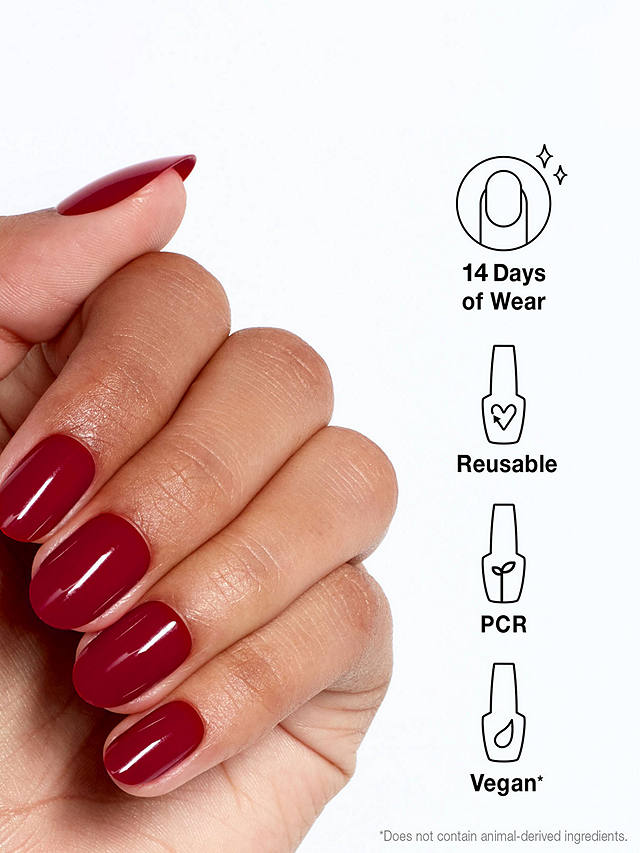 OPI xPRESS/ON Artificial Nails, Big Apple Red 4