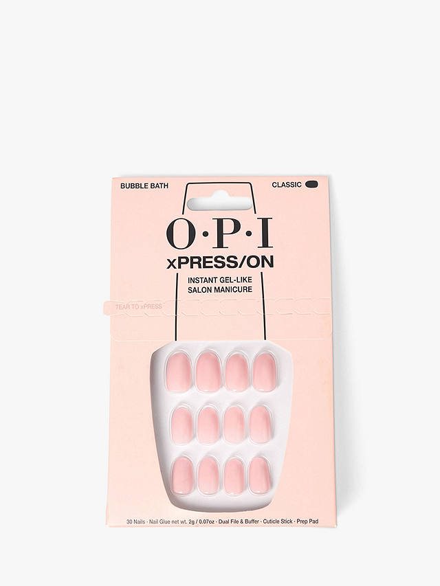 OPI xPRESS/ON Artificial Nails, Bubble Bath 1