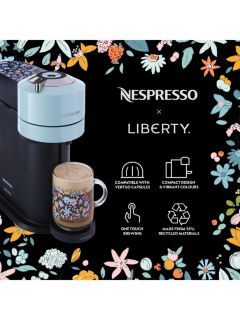 Nespresso Liberty Vertuo Next Coffee Machine, Teal