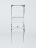 John Lewis Slimline Indoor Airer, Silver