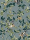 Graham & Brown Lock & Key Wallpaper, Aqua