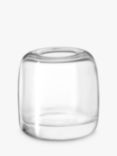 LSA International Melt Glass Vase, H15cm, Clear