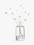 LSA International Melt Glass Vase, H24cm, Clear