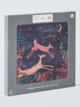 John Lewis Fox & Deer Large Square Charity Christmas Cards, Box of 10