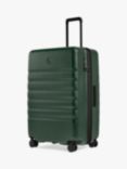 Antler Icon Stripe 4-Wheel 78cm Large Expandable Suitcase, Green