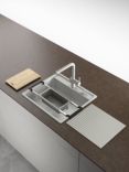 Franke All-In Flexible Food Preparation Kitchen Sink Accessory Set, 4 Piece