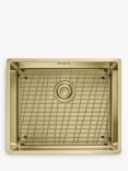 Franke Mythos Masterpiece 500 BXM 210 110-50 Single Bowl Undermounted/Inset Kitchen Sink, Gold