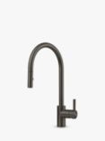Franke Eos Neo Pull-Down Spray Swivel Spout Single Lever Kitchen Mixer Tap, Anthracite