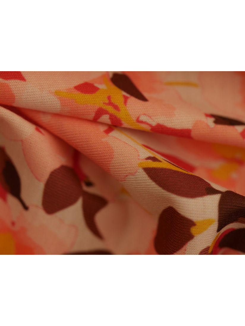 Montreux Fabrics Pastel Flowers Jersey Fabric, Pink
