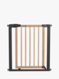 Safety 1st Simply Cose Wood & Metal Safety Gate, Natural/Graphite